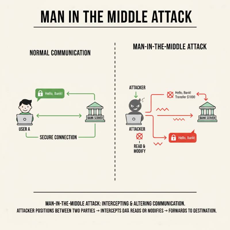 man in the middle attack