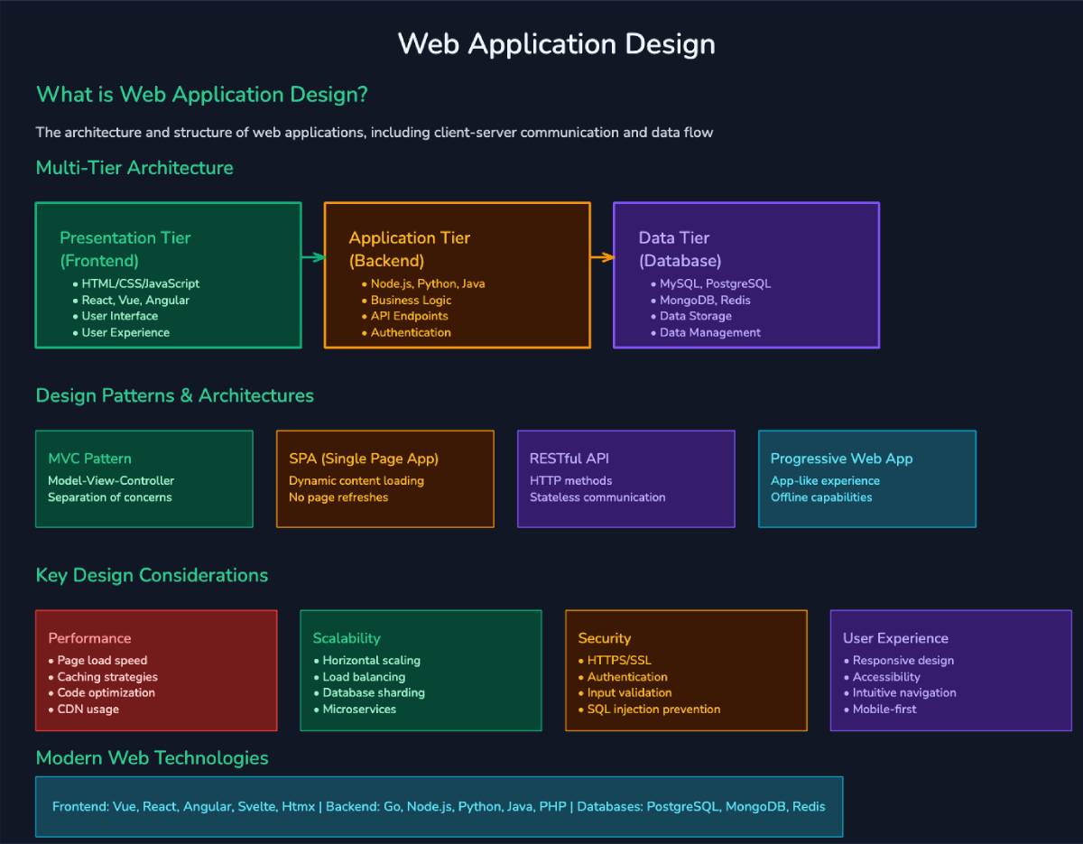 web application design